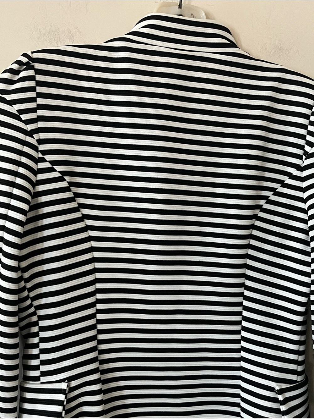 Altar’d State Black & White Striped cotton/Rayon mix Vintage Jacket Size Medium - Picture 9 of 14